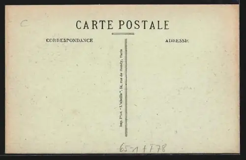 AK Poissy, La Gare, Ansicht vom Bahnhof