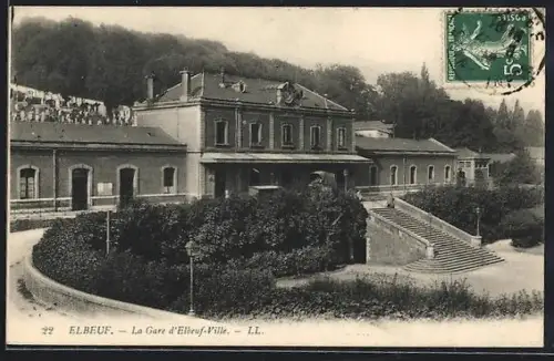 AK Elbeuf, La Gare d`Elbeuf-Ville