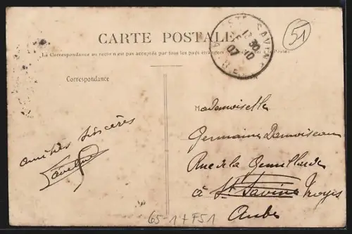 AK Chalons-sur-Marne, La Gare