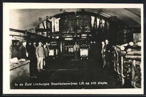 AK Zuid Limburg, Zuid Limburgse Steenkolenmijnen, Lift op 410m diepte