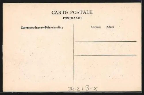 AK Anvers, Incendie des Bois 1907, Brand