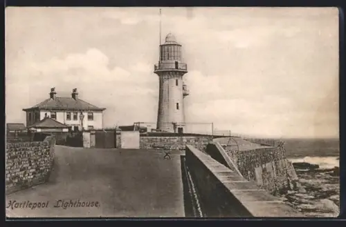 AK Hartlepool, View of the Lighthouse, Leuchtturm