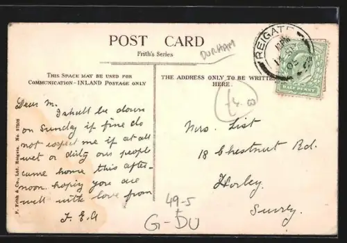 AK Hartlepool, View of the Lighthouse, Leuchtturm