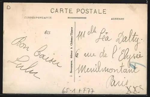 AK Meaux, /S.-et-M., La Gare, Bahnhof