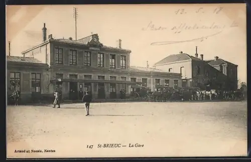AK St-Brieuc, La Gare, Bahnhof