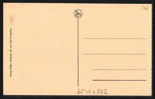 AK Saint-Quentin, Bahnhof mit Transportwagen