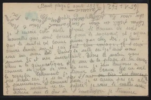 AK Berck Plage, La Gare