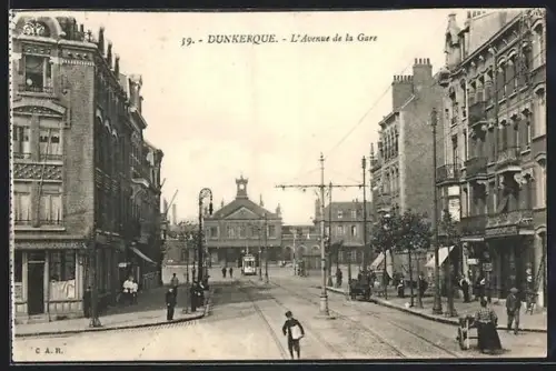 AK Dunkerque, L`Avenue de la Gare