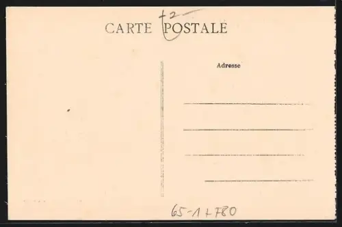 AK Albert, La gare, Blick zum Bahnhof