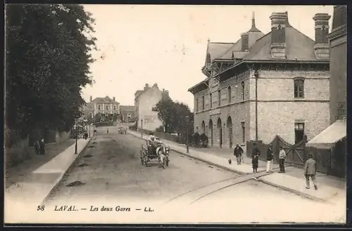 AK Laval, Les deux Gares