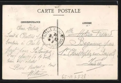 AK Chartres /E.-et-L., Vue prise Rue Jean-de-Beance, La Gare