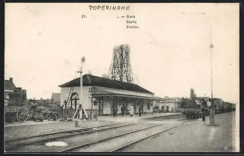 AK Poperinghe, La Gare