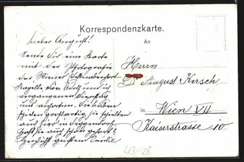 AK Wien, Edelknabenhort-Kapelle, Gruppenbild mit Instrumenten