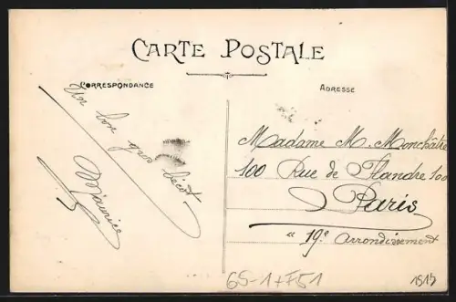 AK Epernay, La Gare, Bahnhof