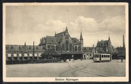 AK Nijmegen, Station Nijmegen, Bahnhof