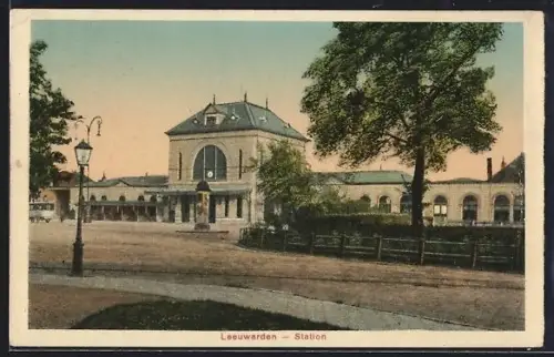 AK Leeuwarden, Partie am Bahnhof