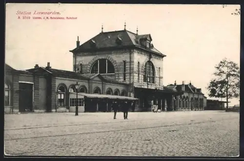 AK Leeuwarden, Station Leeuwarden, Bahnhof