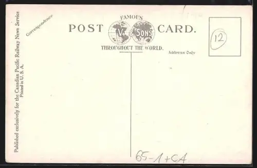 AK Montreal, C. P. R. Windsor Station, Bahnhof