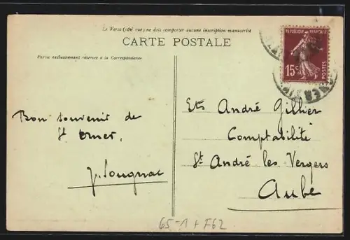 AK Saint-Omer, La Gare, Bahnhof