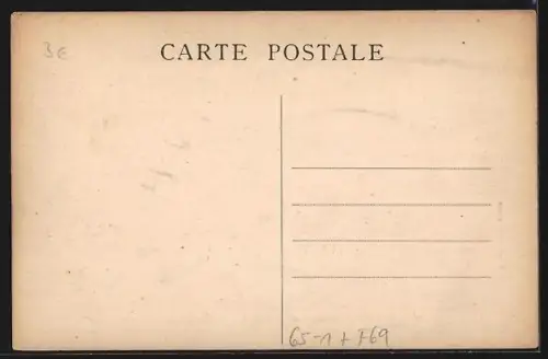 AK Villefranche /Rhone, Gare C.-F.-B., Boulevard Louis-Blanc, Bahnhof