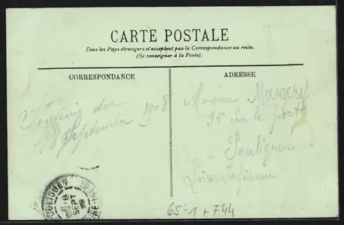 AK Saint-Nazaire, La Gare, Arrivée, Bahnhof