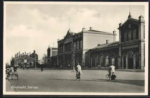AK Dordrecht, Station, Bahnhof