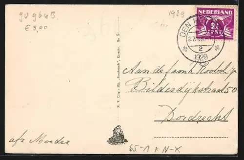 AK Helder, Station met Julianapark, Bahnhof