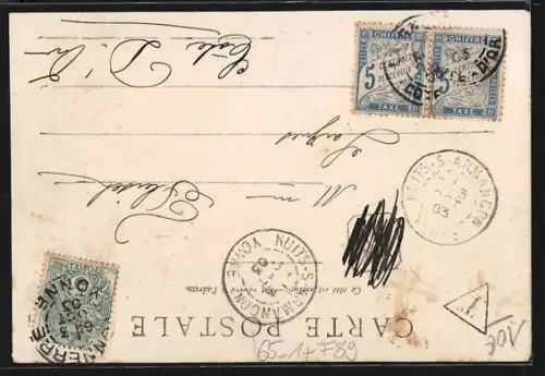 AK Tonnerre, La Gare, Bahnhof