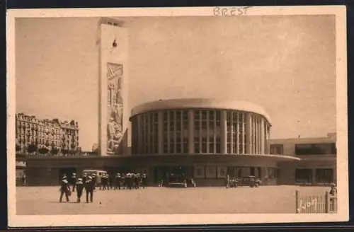 AK Brest /Finistère, La Gare