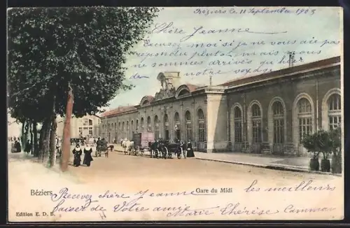 AK Béziers, Gare du Midi
