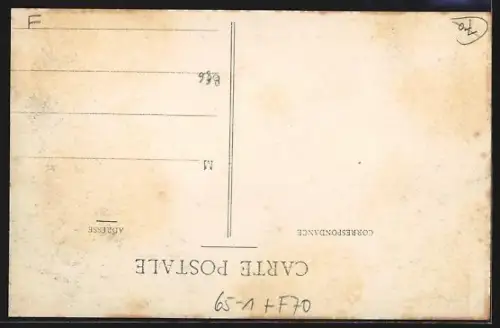 AK Ronchamp, La Gare, prise à l`extérieur