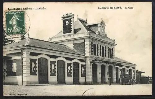 AK Luxeuil-les-Bains, La Gare