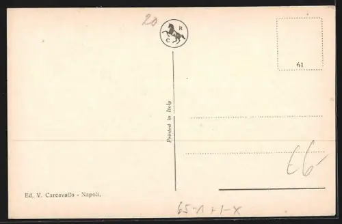 AK Napoli, Stazione Ferroviaria, Bahnhof, Strassenbahn