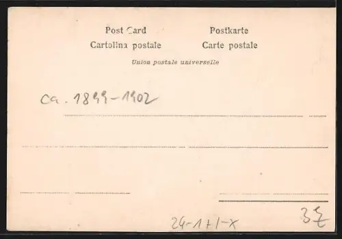 AK Venezia, Rovine del Campanile di S. Marco