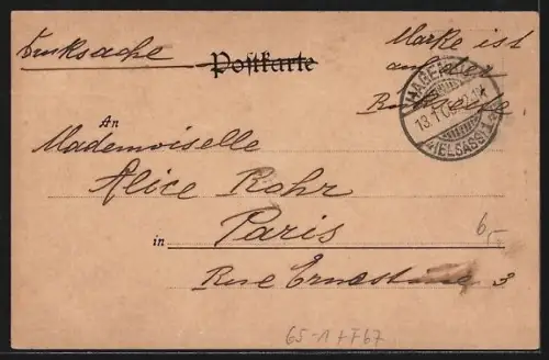 AK Hagenau i. Els., Bahnhof mit Anlagen