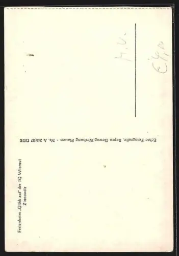 AK Zinnowitz, Ferienheim Glück auf der IG Wismut