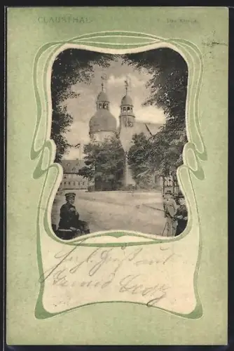AK Clausthal, Blick zur Kirche