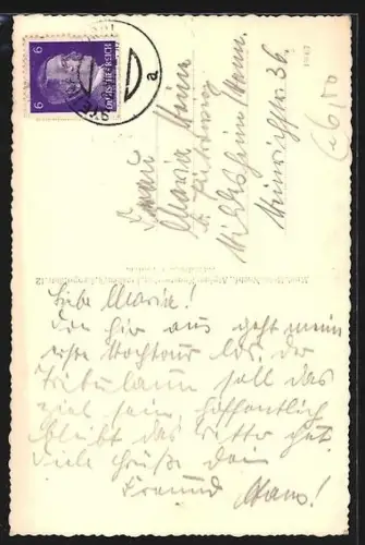 AK Gschnitz, Gasthof Gschnitzerhof vor Bergkulisse