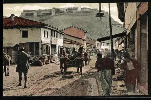 AK Shkodra, Alter Bazar und Kastell