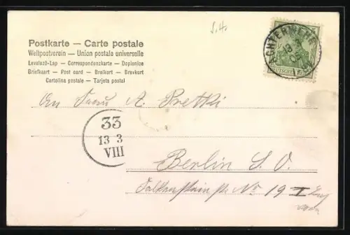 AK Achterwehr, E. Beckmann`s Gasthof