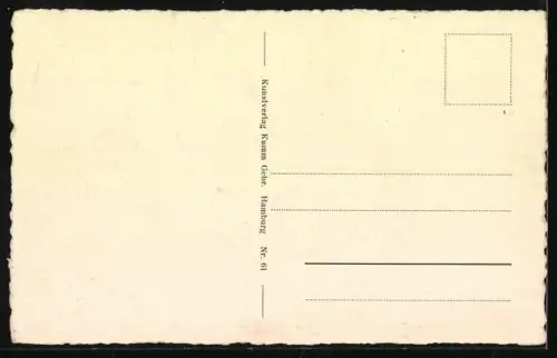 AK Uelzen, Blick in die  Strasse