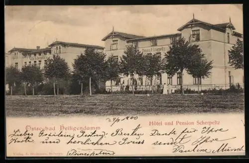 AK Heiligendamm, Hotel und Pension Scherpeltz