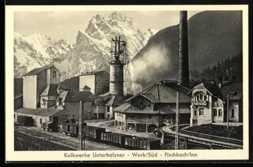 AK Fischbach / Inn, Kalkwerke Unterholzner, Werk Süd
