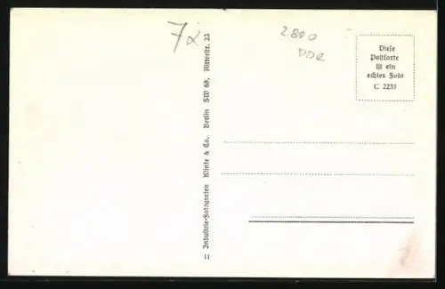 AK Ludwigslust in Mecklenburg, Blick in die Schlossstrasse