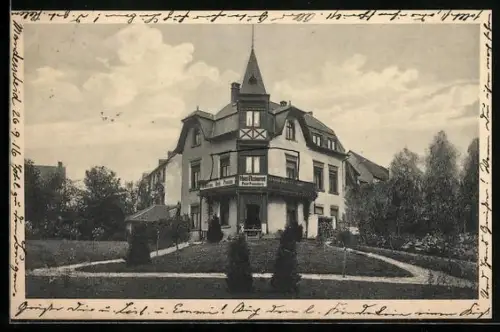 AK Manderscheid /Eifel, Hotel-Restaurant M. Kirchel vorm. P. Pantenberg