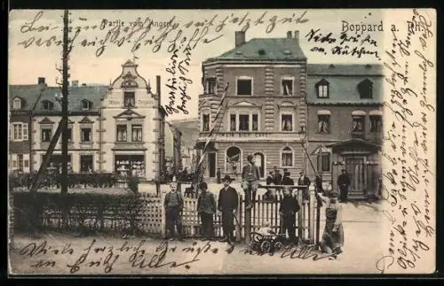 AK Boppard a. Rh., Partie vom Angert