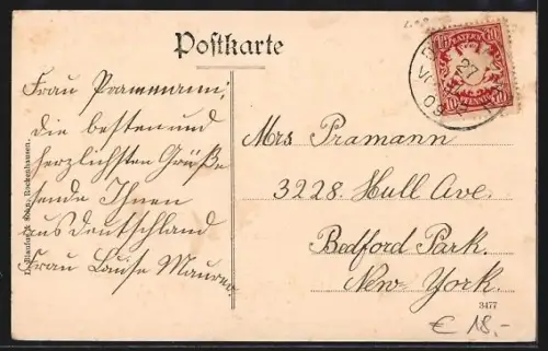 AK Rockenhausen, Bezirksamt, Totalansicht