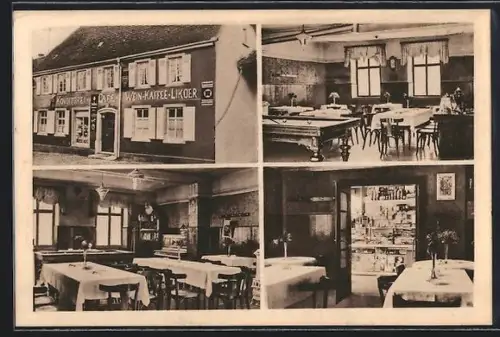 AK Rockenhausen /Pfalz, Café Bossong