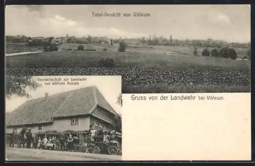 AK Vöhrum, Gaststätte zur Landwehr, Bes. Wilhelm Rokahr, Totalansicht