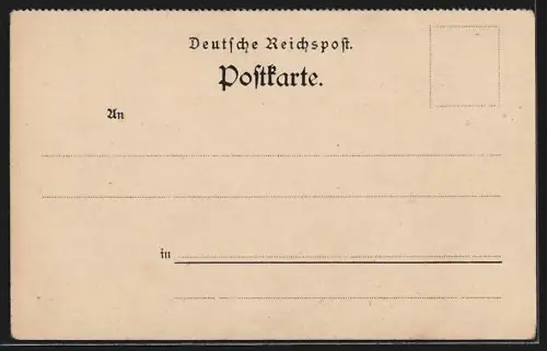 Lithographie Halle a. S., Concert- und Gasthaus Prinz Carl, Apollotheater, Inh. Fr. Wichle